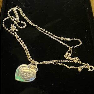 Authentic Beautiful Tiffany &Co Silver Necklace